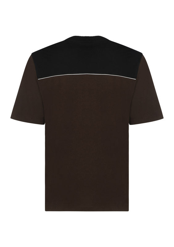 Fendi Roma T-Shirt - Brown / Black