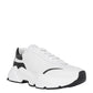 Daymaster sneakers in nappa calfskin - White