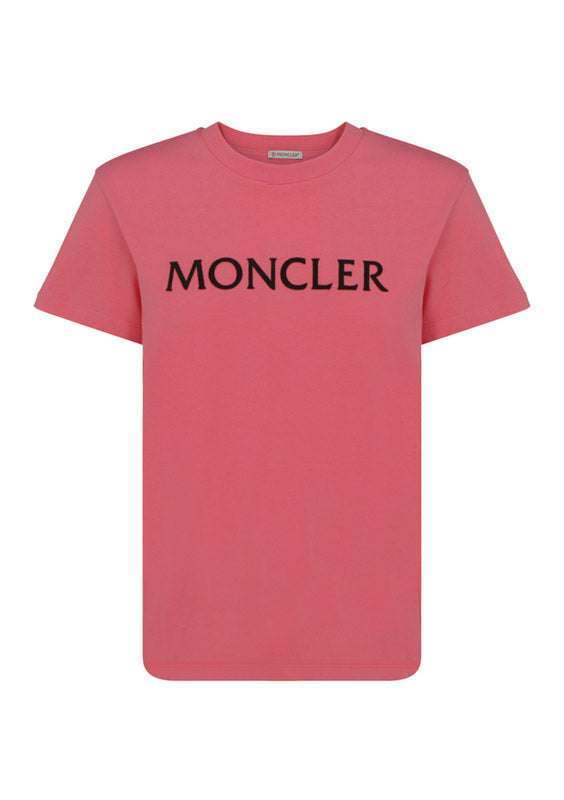 T-shirt with Logo - Coral Pink