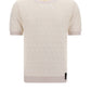 Knit Pullover FF T-Shirt - White