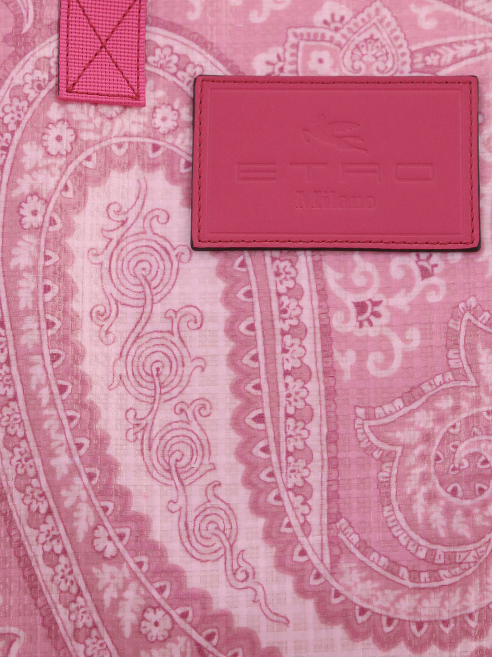 Liquid Paisley Medium Shopping Bag - Pink