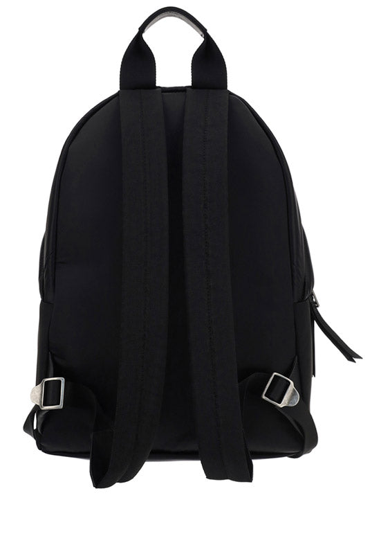 Curved Logo Backpack - Black