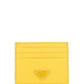 Saffiano Leather Card Holder - Sunny Yellow