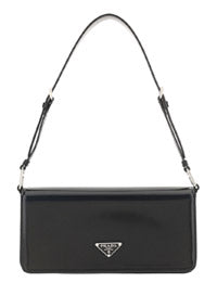 Brushed Leather Femme Bag - Black