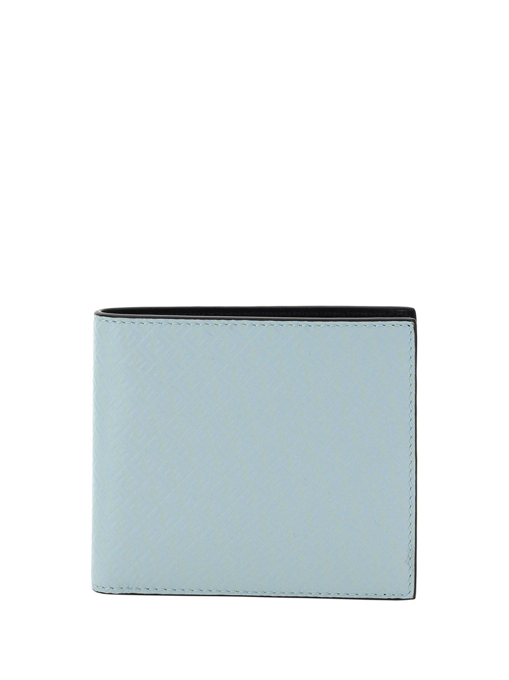 Leather Bi-Fold Wallet - Blue