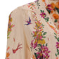 Tropicana Floral Print Mini Dress - Multi