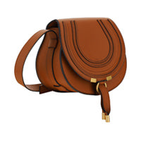 Marcie Small Saddle Bag - Tan