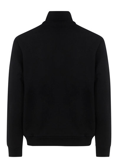 Zip-Up Sweatshirt - Black