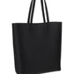 Shopping Bag N/S In Supple Leather - Black