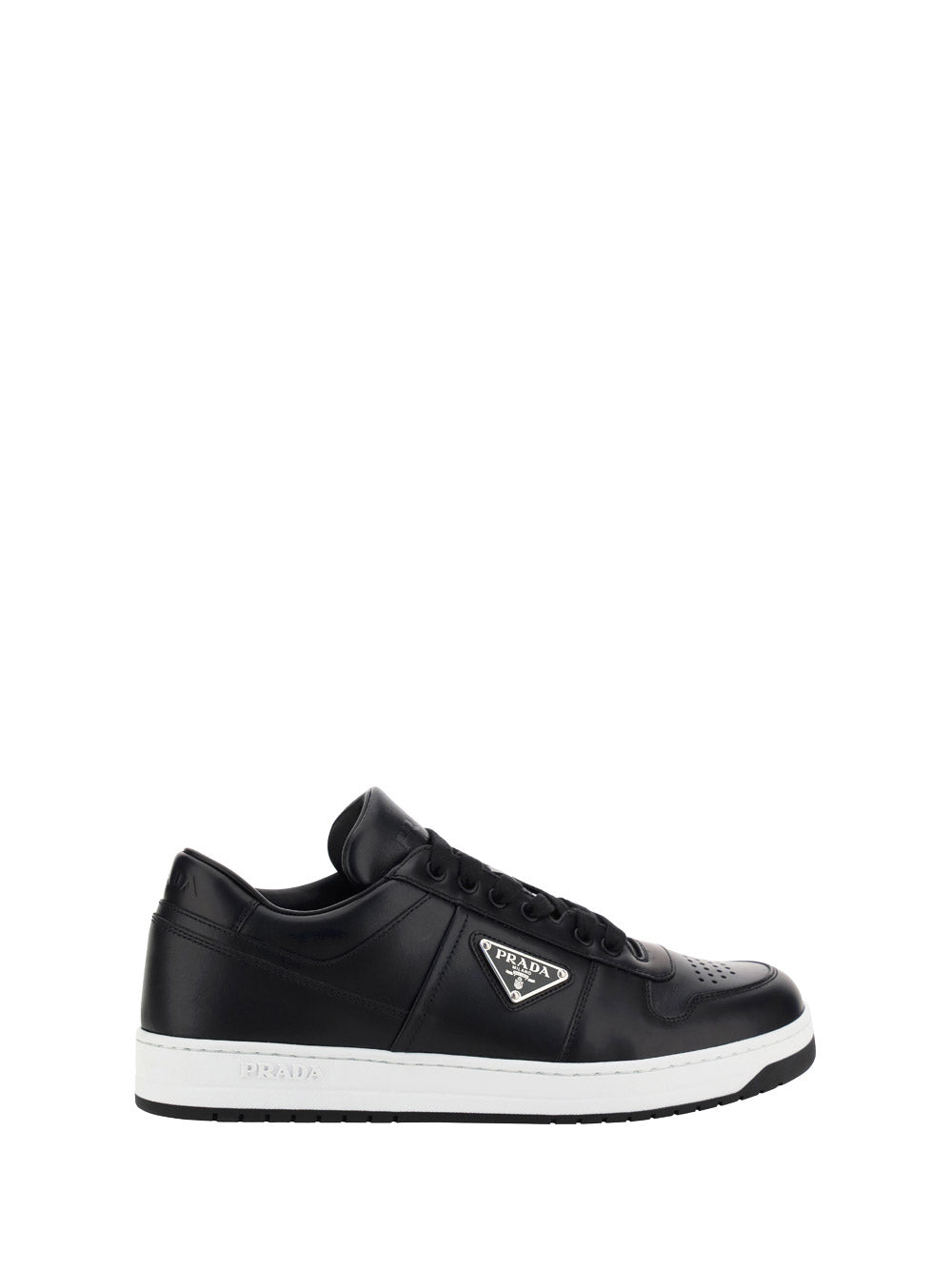 Downtown Leather Sneakers - Black