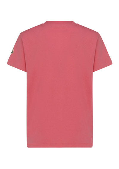 T-shirt with Logo - Coral Pink