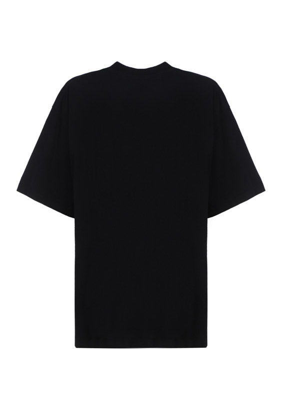 Multi Print T-Shirt - Black