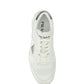 Logo Leather Sneakers - White