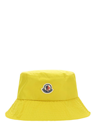 Nylon Bucket Hat - Yellow