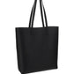 Shopping Bag N/S In Supple Leather - Black