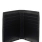 Check and Leather International Bifold Wallet - Dark Birch Brown