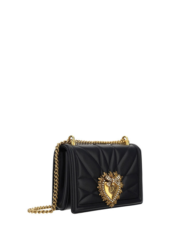 Dolce & Gabbana Medium Devotion Bag in Nappa Leather