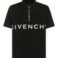 Polo Shirt in Piqué Cotton - Black