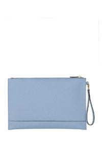 Large Flat Pouch - Light Blue