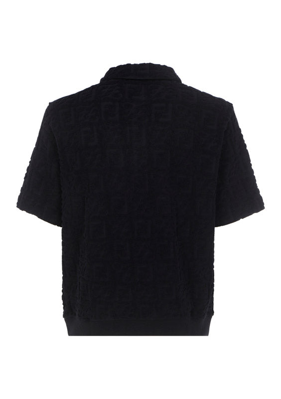 FF Logo Polo Shirt - Black