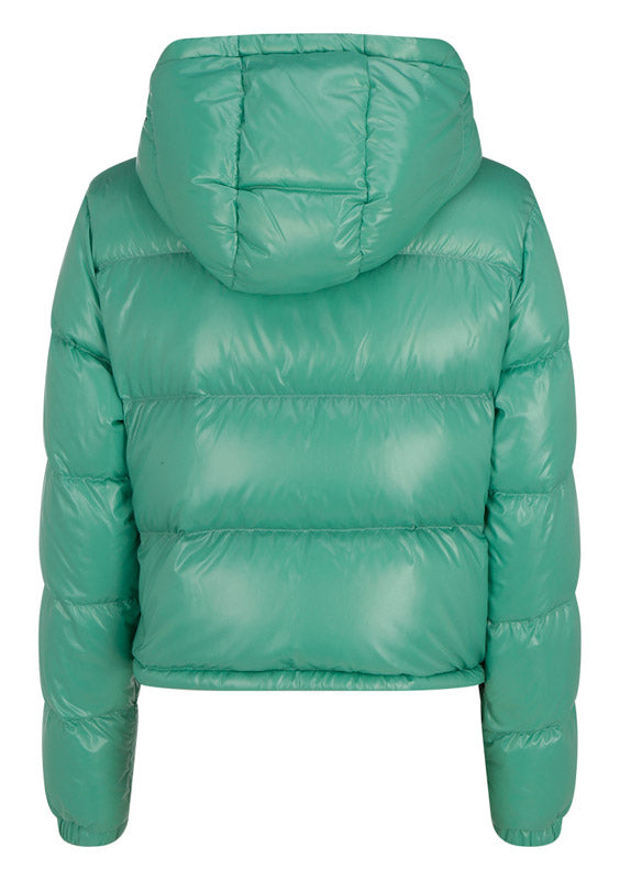 Bardanette Short Down Jacket - Dusty Jade Green