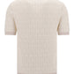 Knit Pullover FF T-Shirt - White