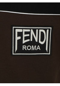 Fendi Roma T-Shirt - Brown / Black