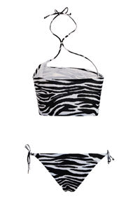 Zebra Printed Bikini