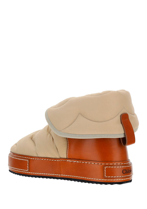 Maxie Padded Bootie - Brown