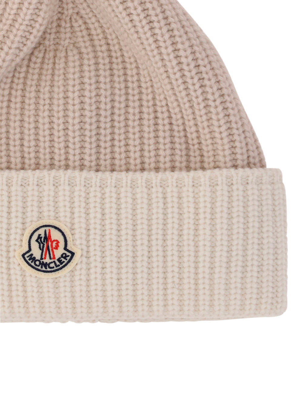 Beanie with Pom-Pom - Light Beige