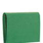 Small Saffiano Leather Wallet - Emerald