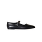 Ava Shoe in Leather - Black