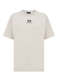 Oversized Logo T-Shirt - Ecru