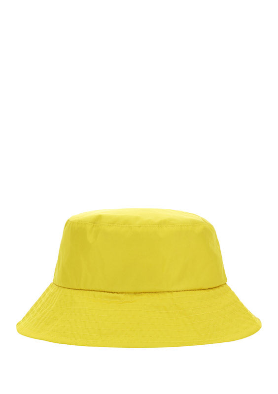 Nylon Bucket Hat - Yellow