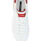 Calfskin Nappa Portofino Sneakers - White / Red