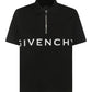 Polo Shirt in Piqué Cotton - Black