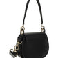 Tess Small Purse in Shiny & Suede Calfskin - Black