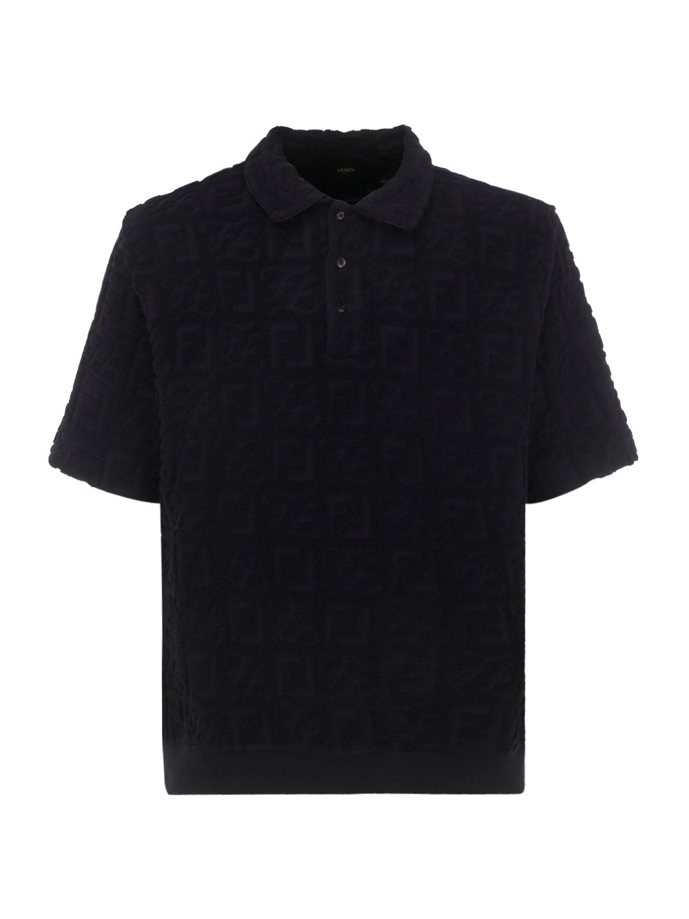 FF Logo Polo Shirt - Black