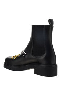 Chelsea Boot with Chain - Black.