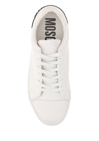 Logo-Print Sole Sneakers - White