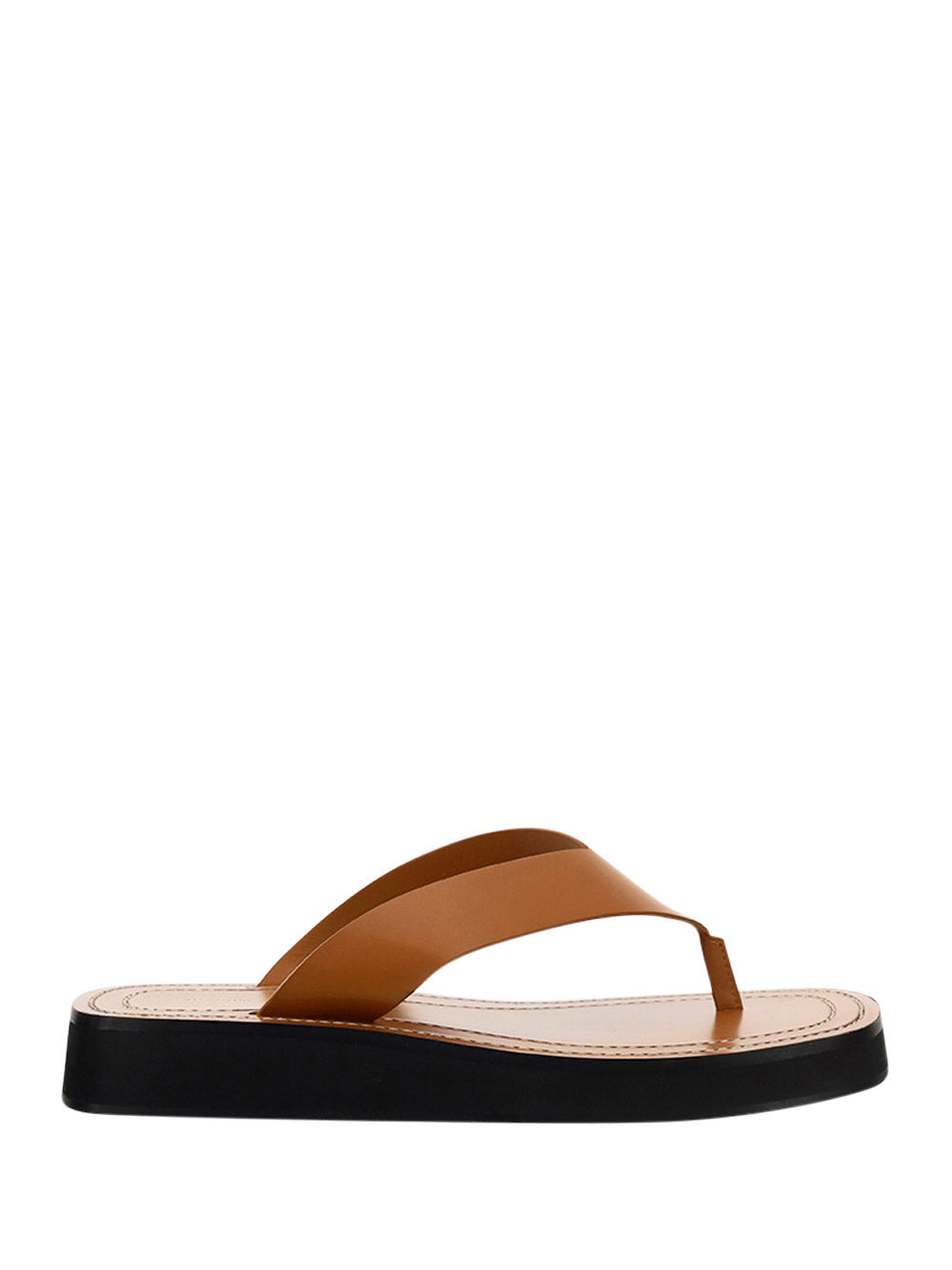 Ginza Leather Sandals - Tan