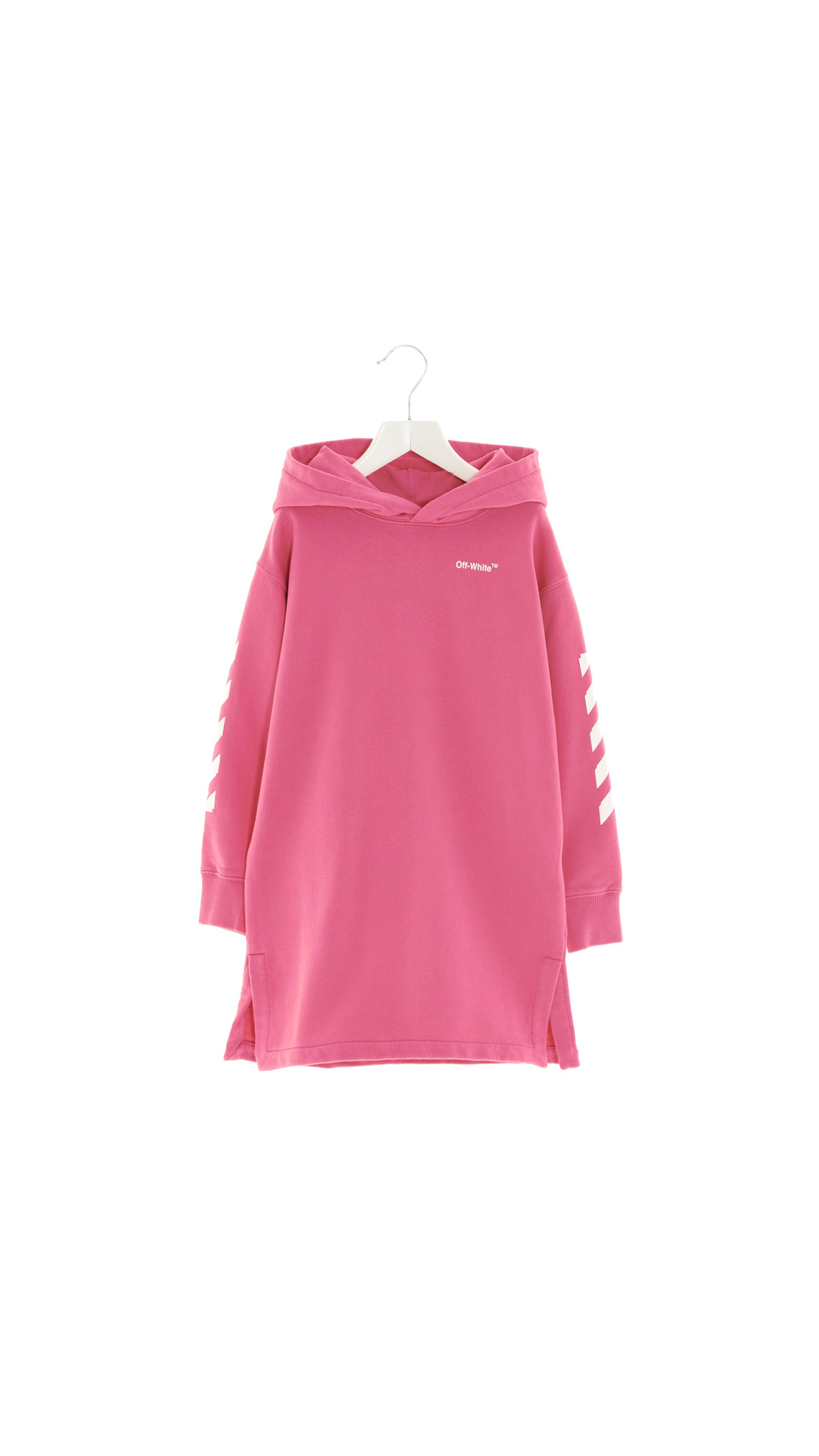 Kids Logo Hoodie Dress - Pink