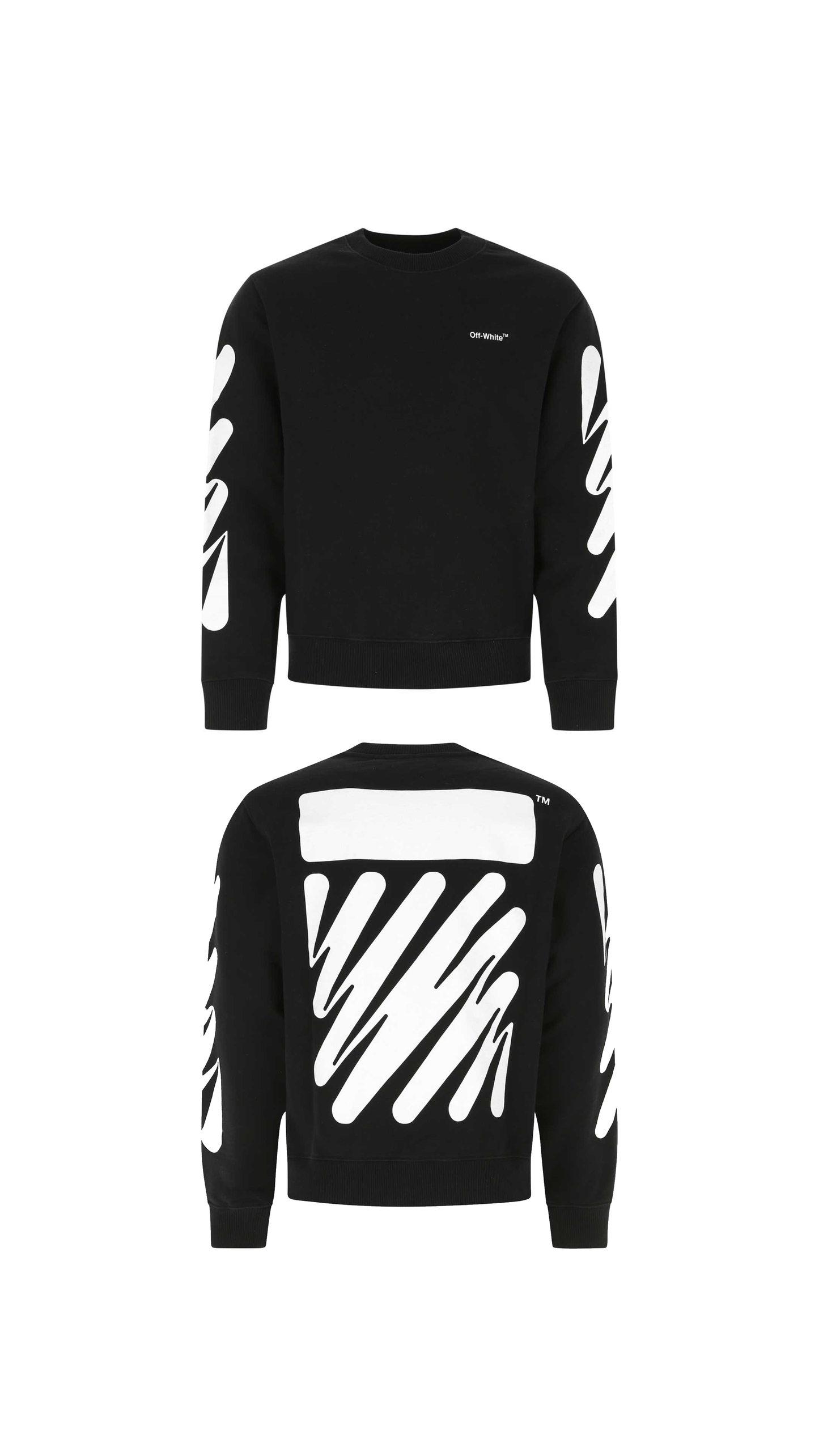 Marker Arrows Sweatshirt - Black
