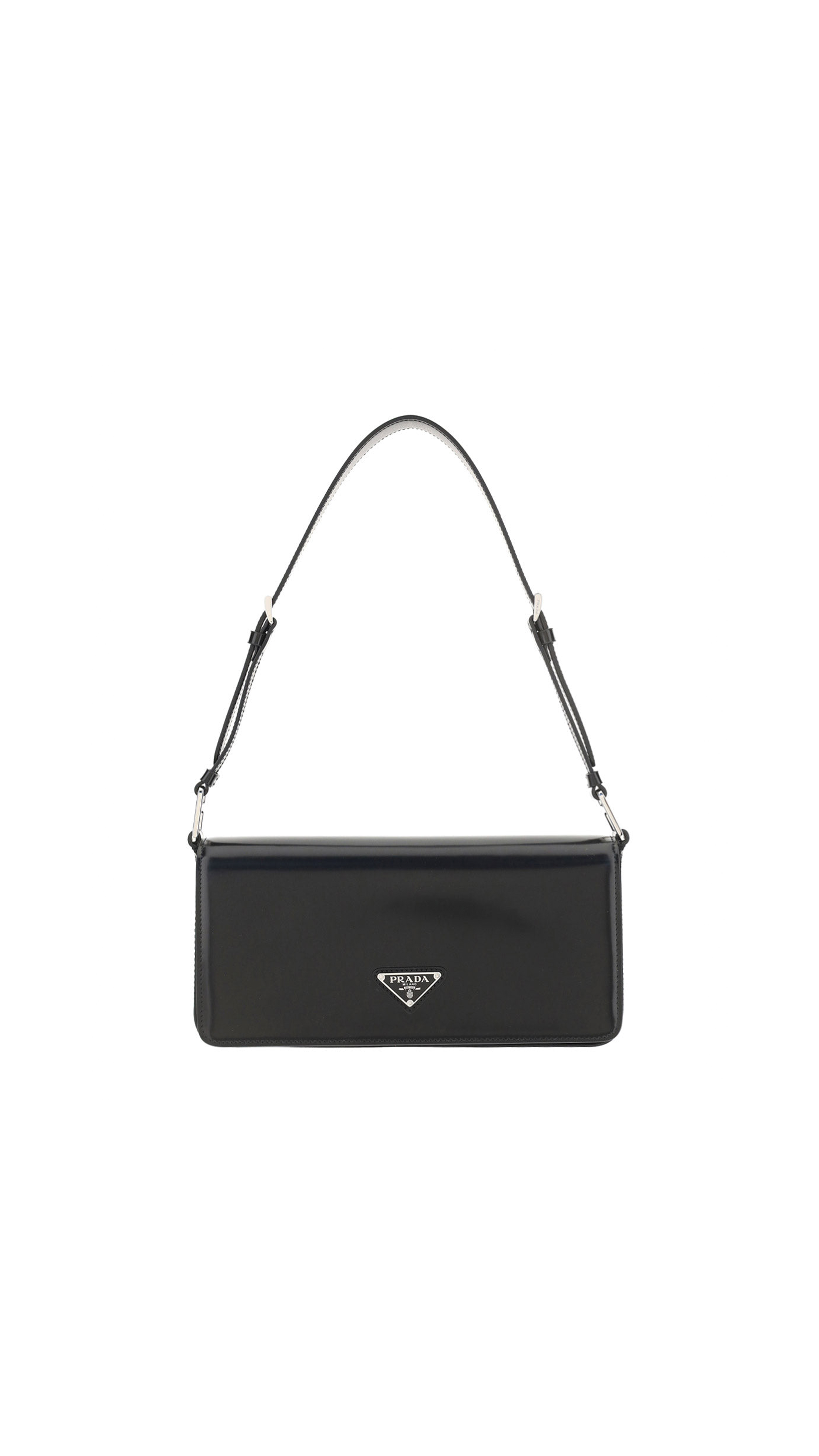 Brushed Leather Femme Bag - Black