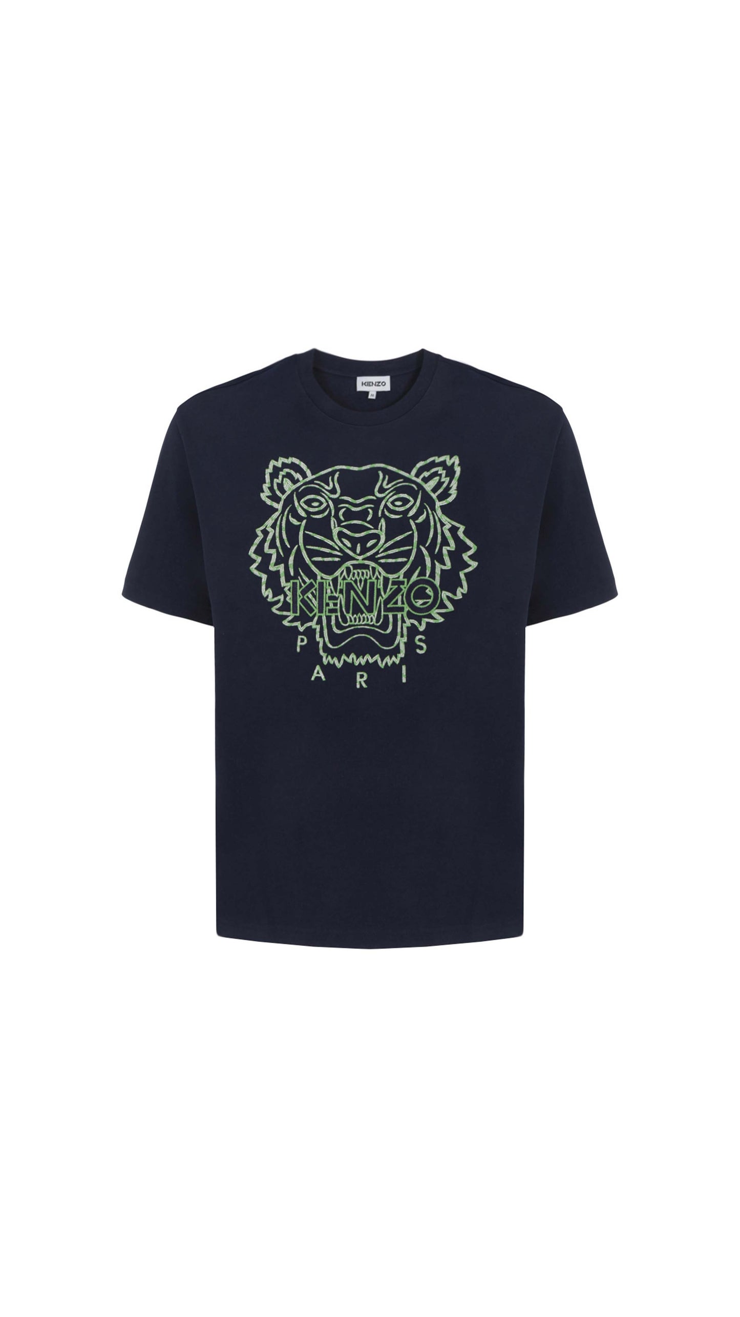 Tiger T-shirt - Navy