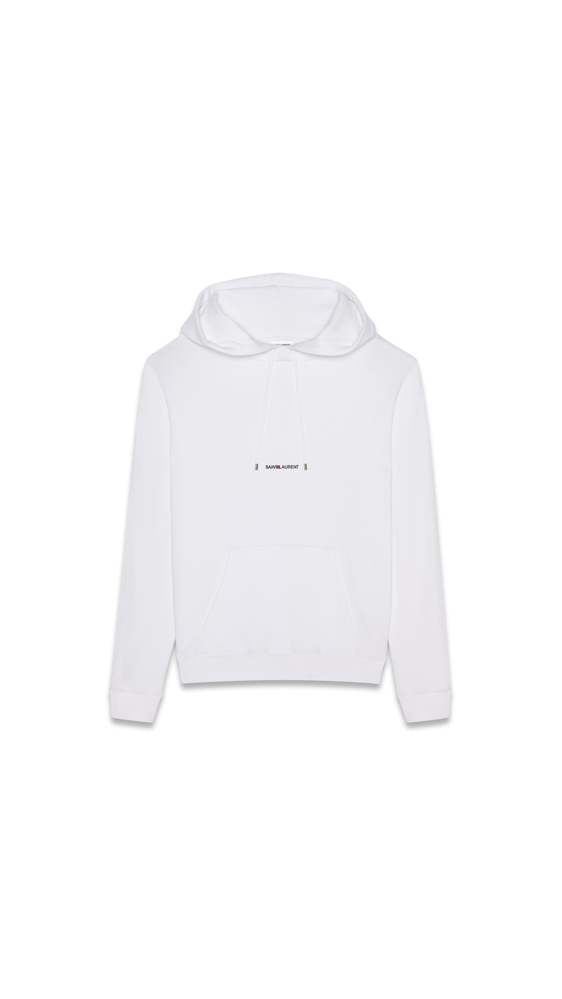 Saint Laurent Black 'Rive Gauche' Hoodie