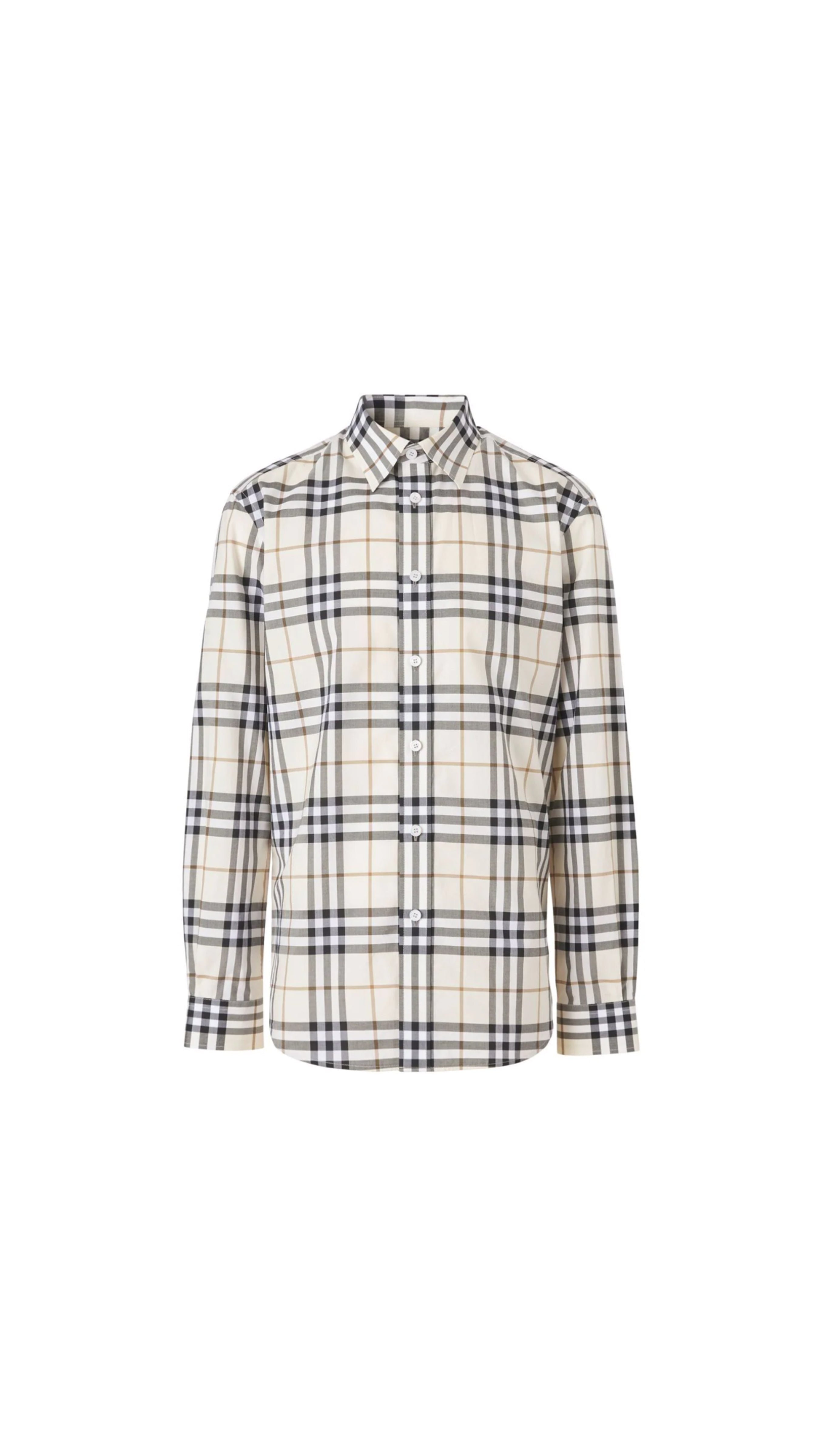 Check Cotton Shirt