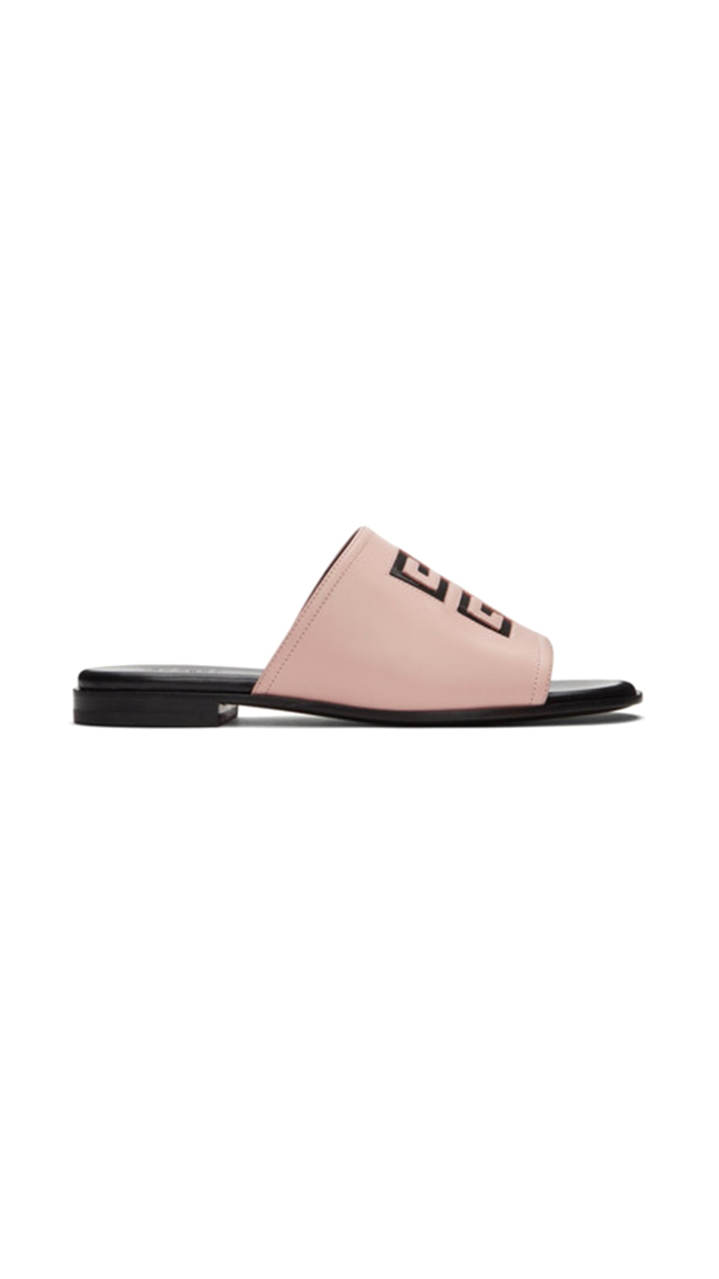 4G Open-Toe Sandals - Black / Pink
