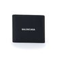 Men's Cash Square Folded Wallet - Black