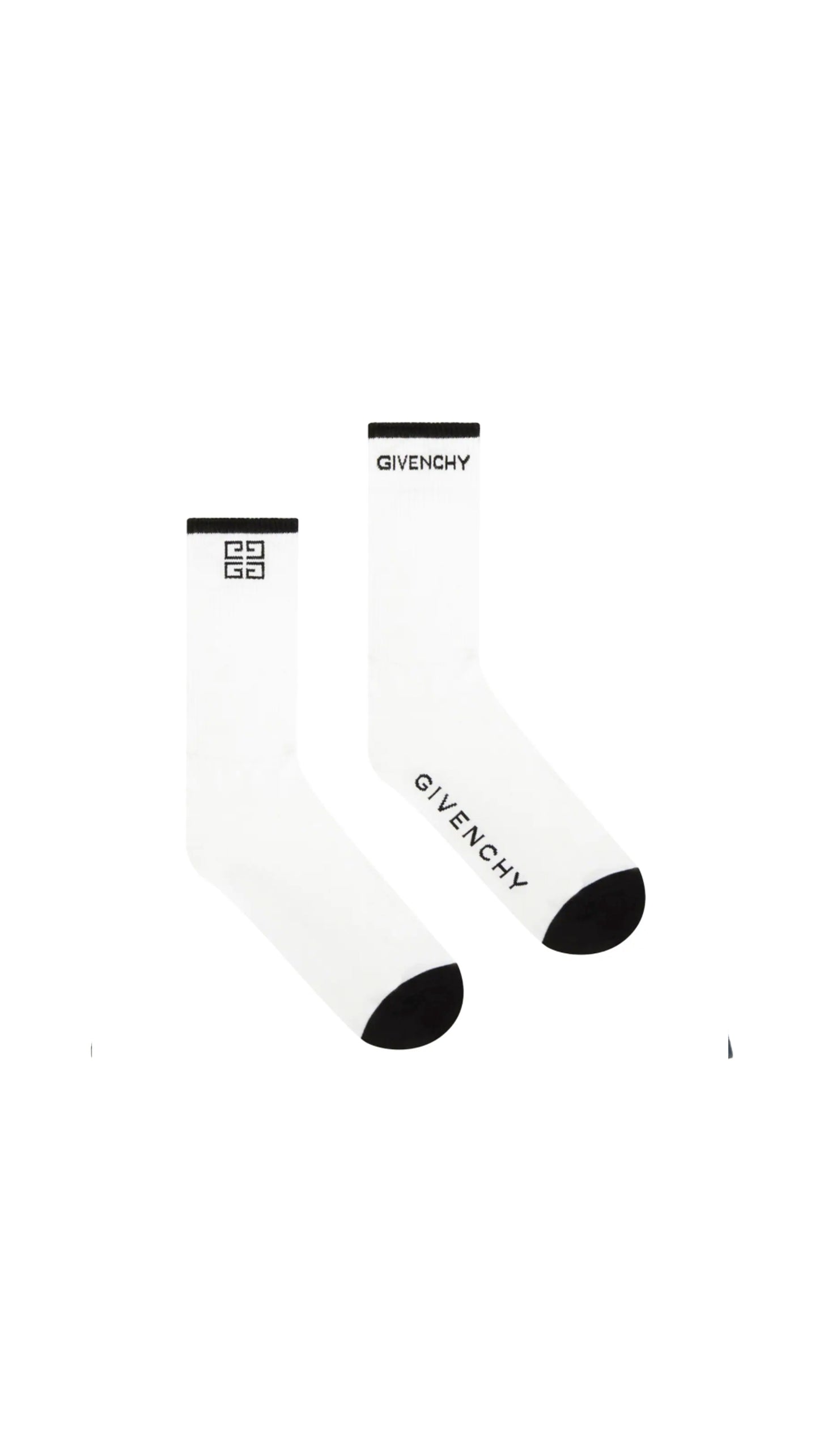4G Socks - White